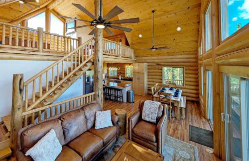 New Log Home, Hot Tub For 8, Views! - Foto 7