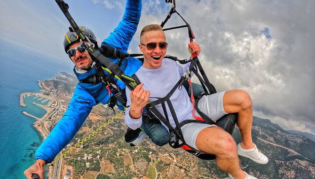 Parapendio in tandem ad Alanya con piloti con licenza professionale - Foto 3