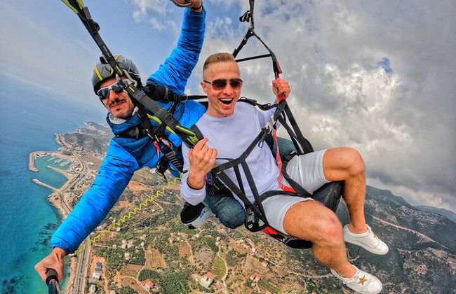 Parapendio in tandem ad Alanya con piloti con licenza professionale - Foto 3