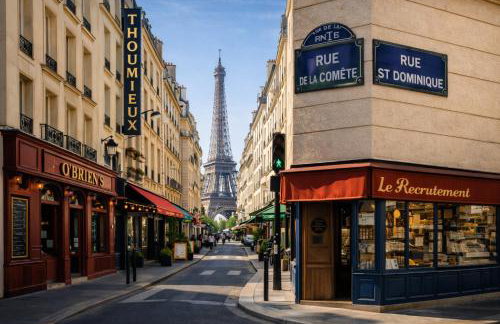 Charming Studio with Terrace near Eiffel Tower - Foto 15