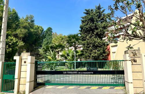 Appartement Luxe - 3 pièces avec vue mer, piscine et tennis - Foto 18