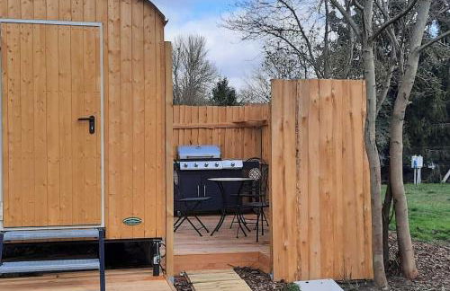 Zirkuswagen Glamping für 2 mit Veranda Küche Netflix Parken und Hofladen - Foto 9