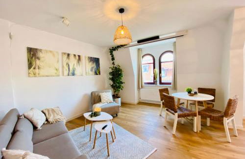 Cinema Apartment Magdeburg - Kitchen & Balcony - Foto 10