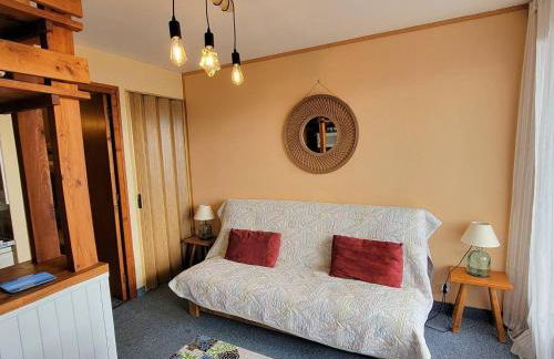 Studio 4 pers, balcon sud, parking, résidence calme - FR-1-393-161 - Foto 8