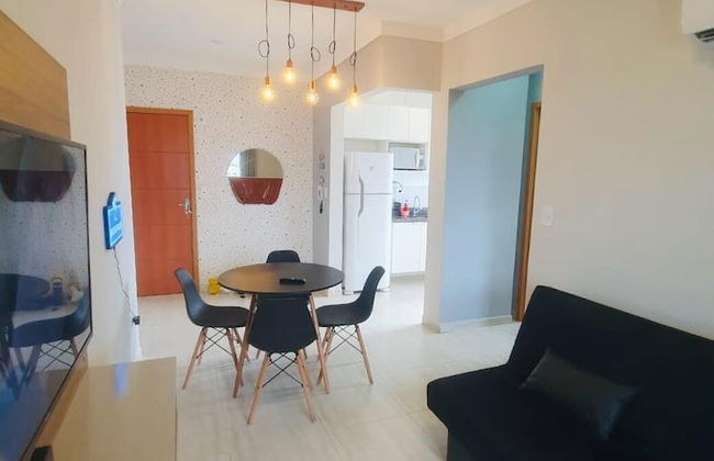 Pé na areia apto c vista mar e piscina - Foto 7