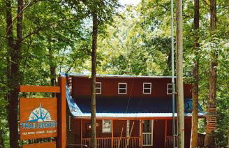 Trailseeker Cabin w King Bed Hot Tub at Red River Gorge Natural Bridge - Foto 4