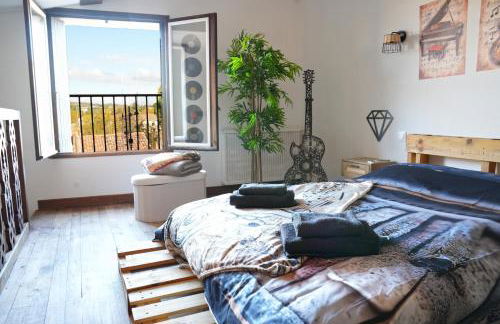 Cocon en bois Majeur - au cœur de Limoux Carnaval à pied - 4 couchages - Foto 15