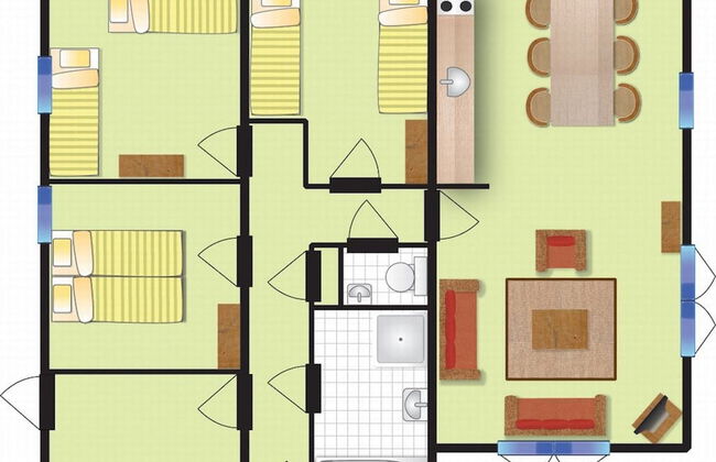 Well-kept Bungalow With Dishwasher Near the Beach - Foto 8