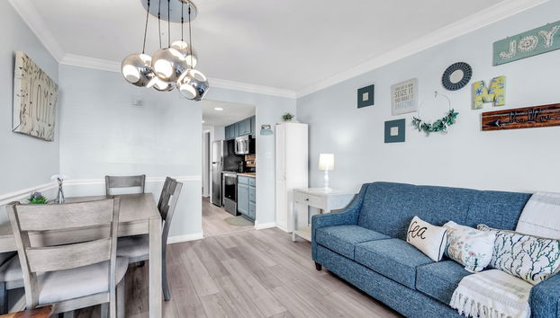 Bluewater Resort 615 - Foto 3, Servicio de comidas en la habitación