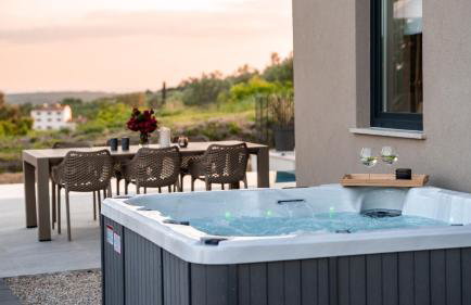 Modern villa Venta with jacuzzi and pool in Buje - Foto 37