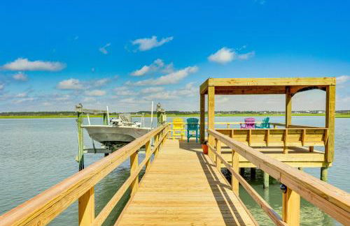 Reel Blessed Topsail Beach Home with Private Dock! - Foto 2