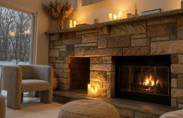 Poconos Modern Chalet I Hot Tub I Home Theater I Fenced Yard I Pet Friendly - Foto 53