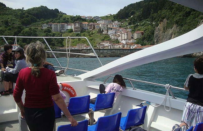Balade en bateau sur la côte de Urdaibai - Photo 3