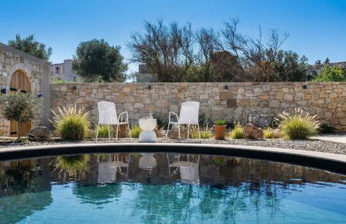 SunKeramos Retreat - "Free" Heated Pool Private Villa - Foto 48