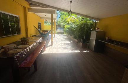 Casa com churrasqueira e piscina, perto de riacho - Foto 32