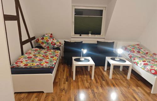 Lüdenscheid Work and Stay 3 Schlafzimmer 6 Betten Küche Bad Innenstadt - Foto 35