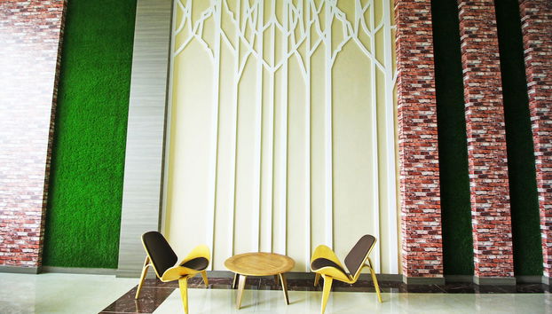 Zona de estar del vestíbulo