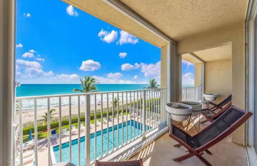 Hutchinson Island BeachFront Heated Pool Balcony Top Floor - Foto 1