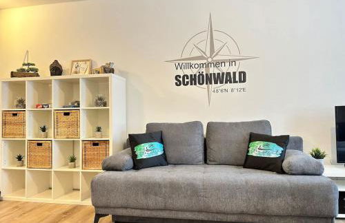 RelaxApartments BLACK FOREST EMOTION mit Sonnenbalkon mit Blick auf den Kurpark, schnelles Internet, Nähe Triberger Wasserfälle, für bis zu 2 Personen - Foto 12