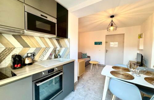 Les Flamants Roses La Capte T2 4 personnes 200m de la plage - Foto 21