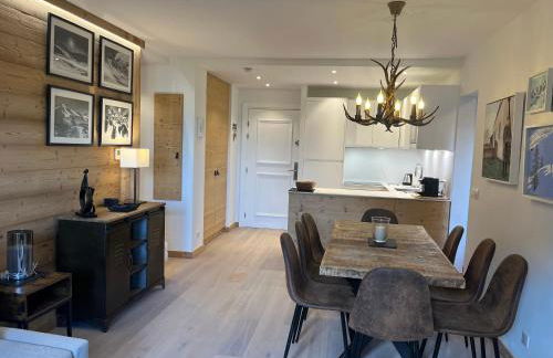 Arc 1950 Ski in Ski out and Spa- Newly refurbished 153 Sources De Marie- 2 bedroom , 2 bathroom-Sleeps 4-6, Mont Blanc view from every window, Free WiFi - Foto 2