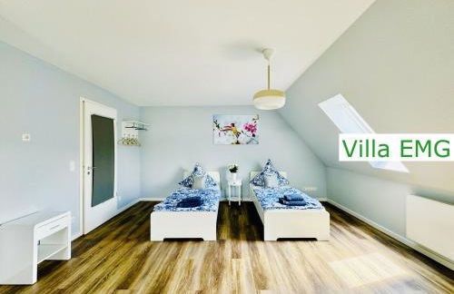 Ferienhaus Villa EMG Gelsenkirchen nah Essen Dortmund mit Pool und Garten für Familien Gruppen bis 21 Personen - Foto 51