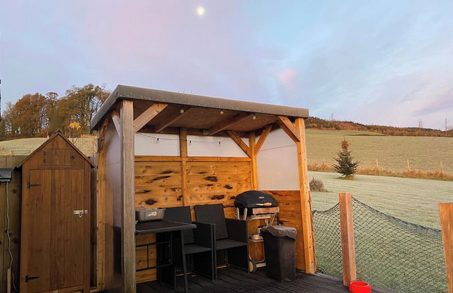 Shepherds Hut-1 Bed-hot Tub -views - Foto 22