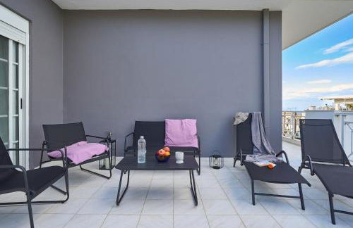 Chrysanthi Luxury Villa In Salakos, with Pool & Jacuzzi, Near Beach - Foto 48