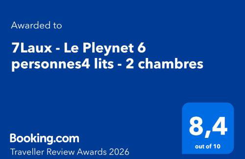 7Laux - Le Pleynet 6 personnes4 lits - 2 chambres - Foto 20