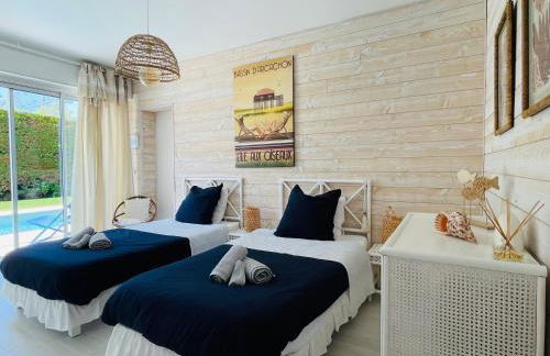 Villa de Mer, première ligne, plage et piscine - Foto 15