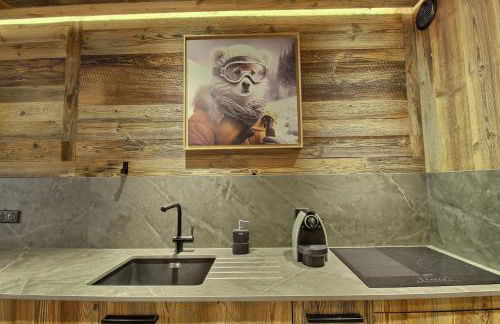 ARC 1950, Appartement style Chalet Haut de Gamme 2 chambres, 6 personnes - Foto 18