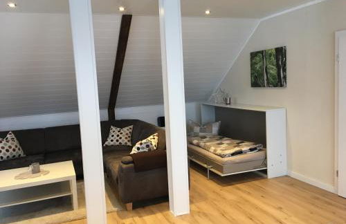 Lina's Ferienwohnungen - zwei moderne FeWos mit Sauna im Haus und fantastischem Ausblick - Foto 9