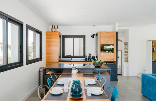 Villa Hedone - Presqu'île de Giens Piscine Vue mer - Foto 8