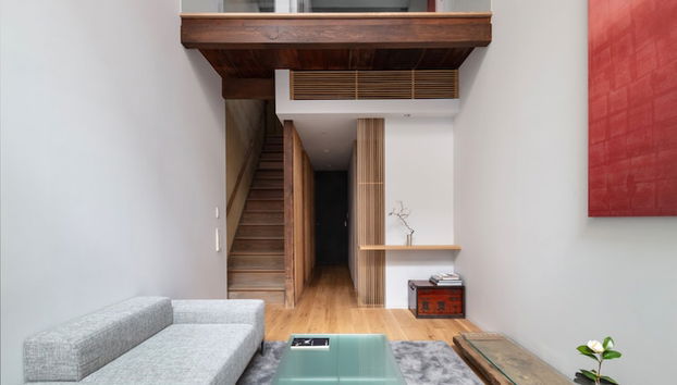 Zona de estar del vestíbulo