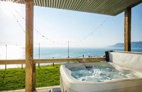 Magnificent Oceanview by OceanviewHotTubs Oceanfront! Shelter Cove, CA Tesla EV station - Foto 5