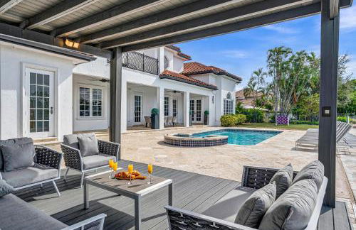 Waterfront Luxury Villa Heated Pool with Afternoon Sun Coral Key - Foto 6