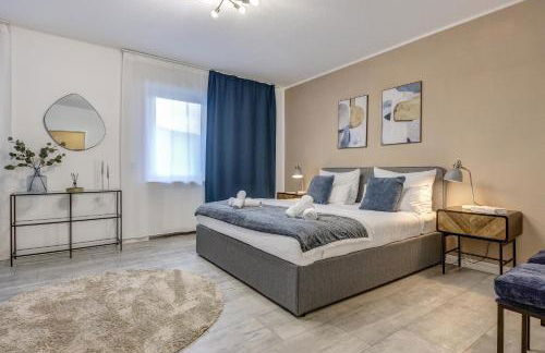 Zentrale Design Wohnung in Ufernähe - 105 qm - Parkplatz - Küche - Netflix - Foto 1