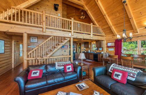 Above the Clouds Log Cabin, Hot Tub & Views! - Photo 8