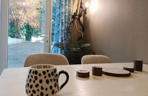 Appartement Jungle Cosy - Bureau & Fibre - 10min du Futuroscope - Foto 8