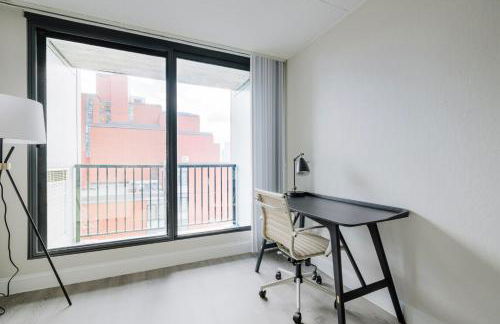 Blueground Cambridgeport rooftop nr Charles River BOS-1271 - Foto 4