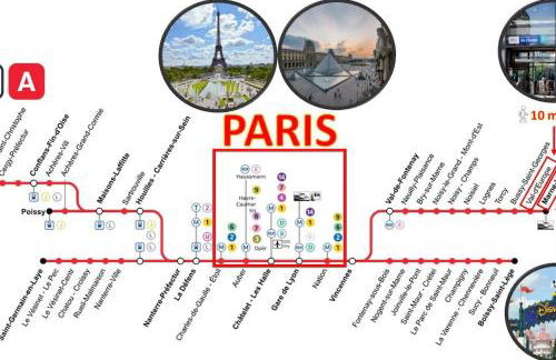 Studio Terrasse Disney Paris - Foto 13