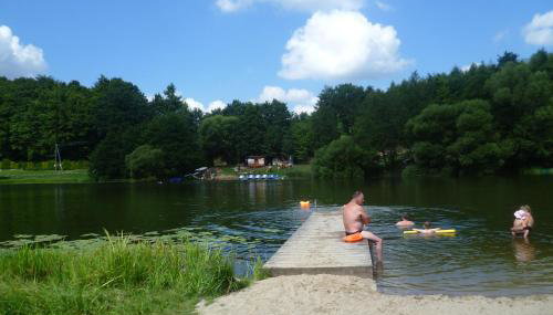 Dom z widokiem na jezioro i domek nad jeziorem - Foto 4
