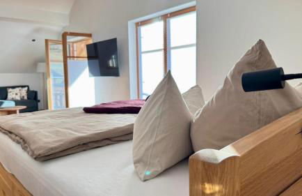 DAS BISCHOF - 5 exklusive Ferienwohnungen und 1 Doppelzimmer - 4x mit privater Zirben Sauna - Semmelservice & Hindelang PLUS - Foto 72