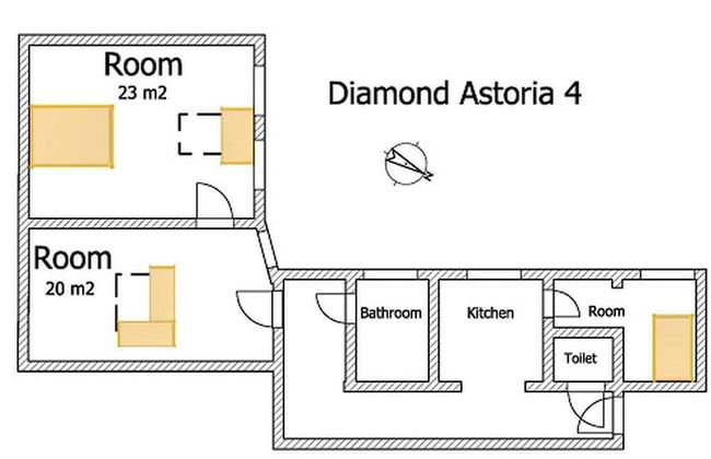 Diamond Astoria 4, Quiet Apartment - Photo 20