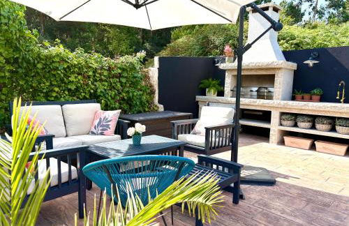 Casa da Lomba Piscina y vistas al mar en Baiona - Foto 14