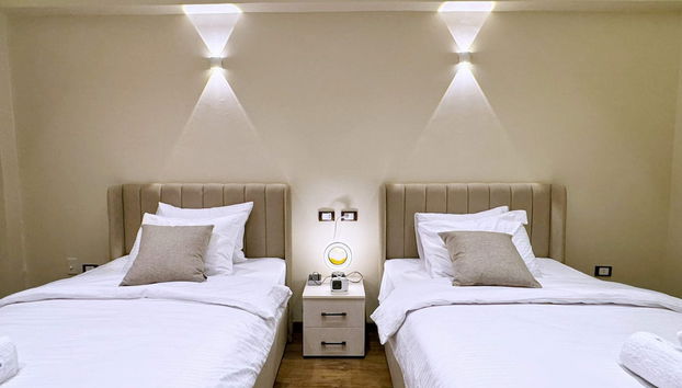 Xuru Stays I The Built-up 2 BDR Condo 15 min to CAI Airpt - Foto 2, Habitación