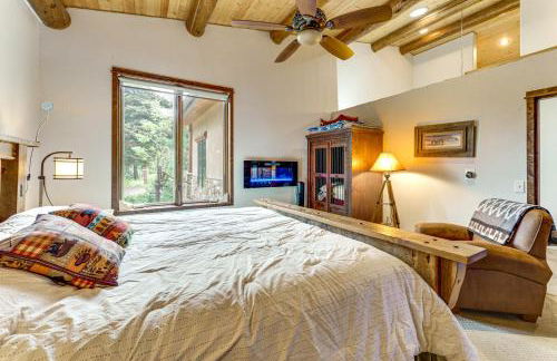 Secluded Angel Fire Retreat Deck and Stunning View! - Foto 15