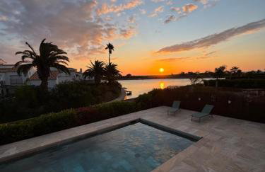 Villa Moana Lagune 4 chambres, 4 salles de bain, piscine privative chauffée à 30 degrés toute l année, balnéo, terrain de pétanque privé, ping-pong - Foto 30