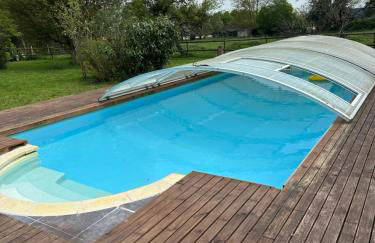 Longère normande avec piscine et jardin - Foto 4