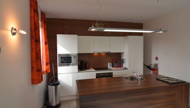 Superb Holiday Home With Barbecue - Foto 4, Eigene Küche